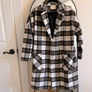 Rylee + Cru longline coat